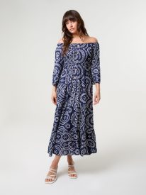 Bardot Coconut Button Maxi Dress