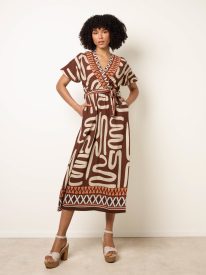 Dress With Abstract Print