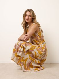 Leaf Print Dress