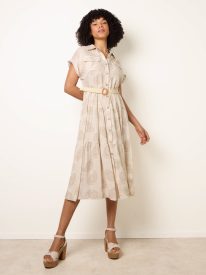 Paisley Print Dress