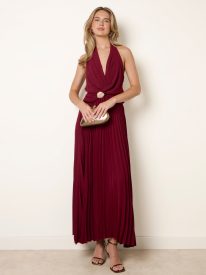 Cross Front Halter Dress