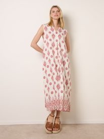 Floral Print A Line Dress